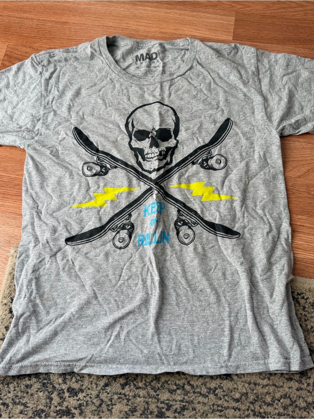 Mad Engine XL Gray Tee